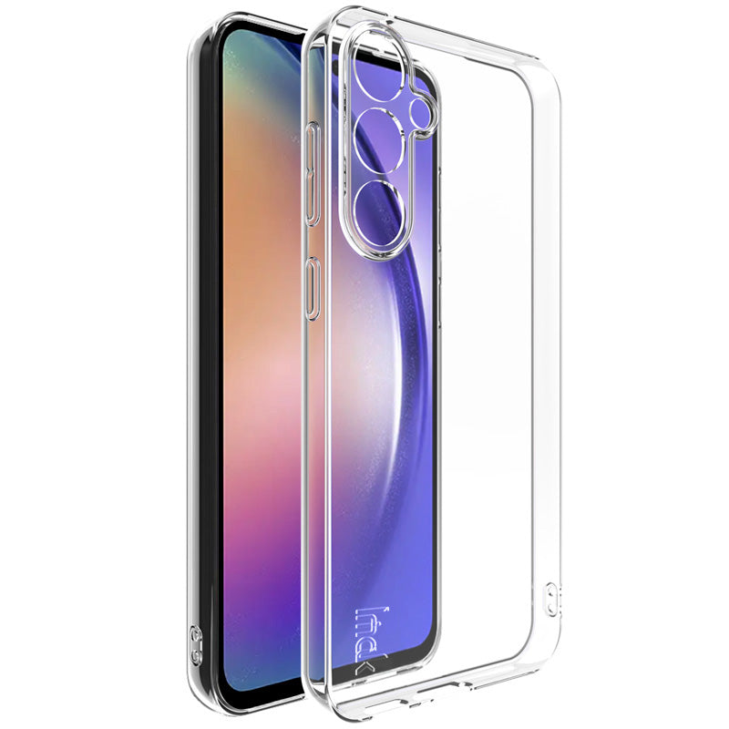 IMAK UX-10 Series for Samsung Galaxy S23 FE Flexible TPU Cell Phone Case Anti-scratch Phone Cover IMAK UX-10 Series for Samsung Galaxy S23 FE Flexible TPU Cell Phone Case Anti-scratch Phone Cover